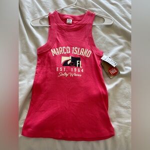 Marco Island Coral Tank Top